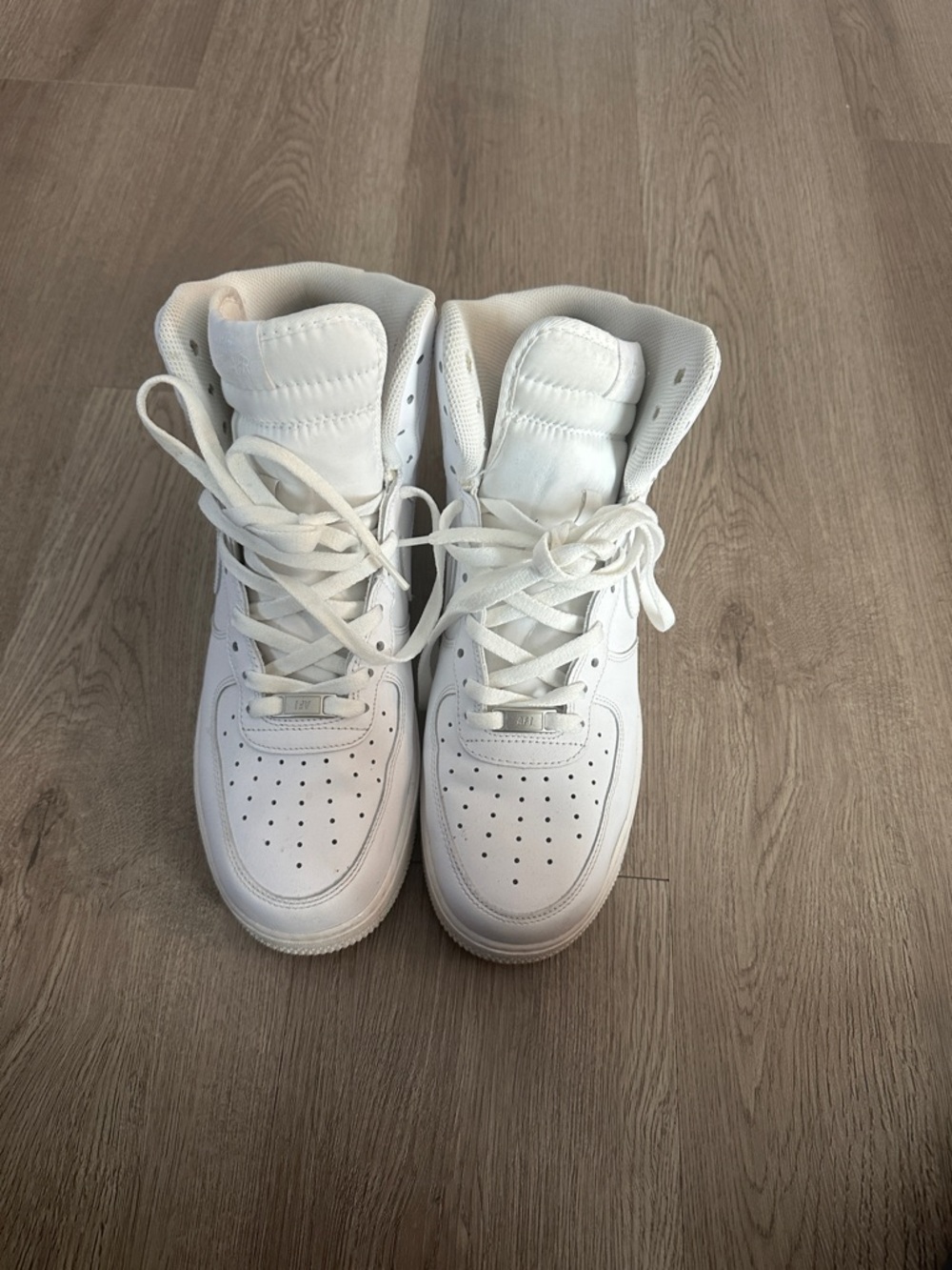 Nike Men's White High-Top Athletic Shoes